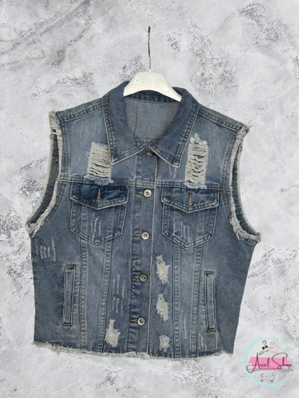Gilet in Jeans