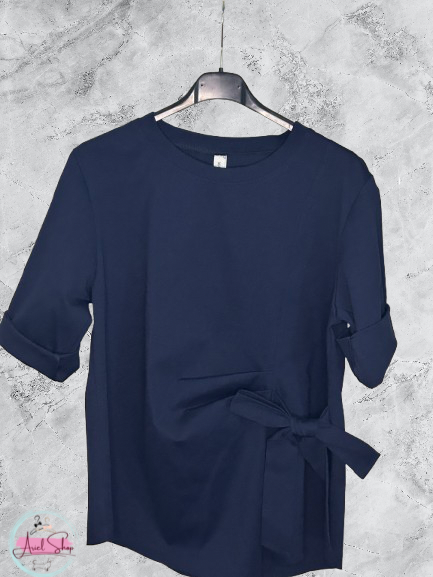 Maglia con Fiocco laterale