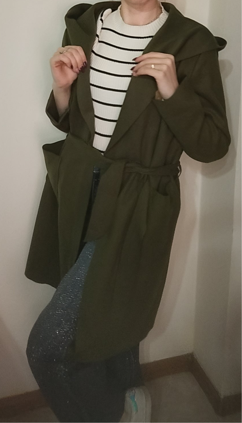 Cappotto verde militare