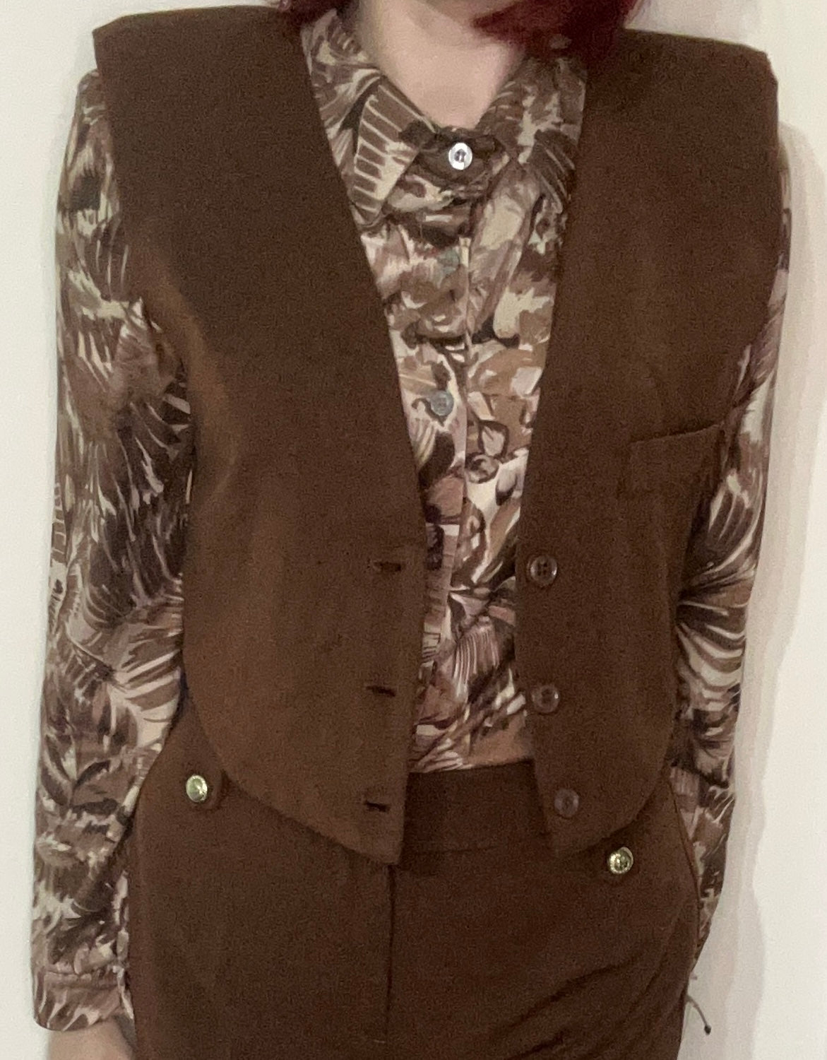 Gilet cioccolato