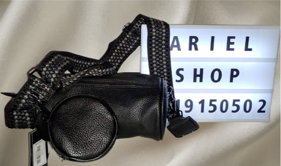 Marsupio in Ecopelle Nera