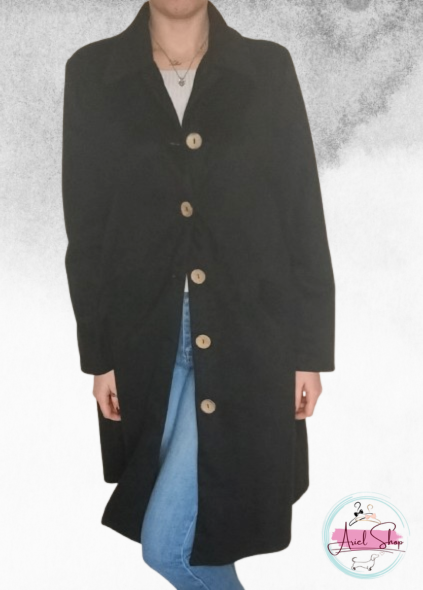 Cappotto scamosciato