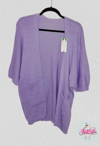 Cardigan traforato