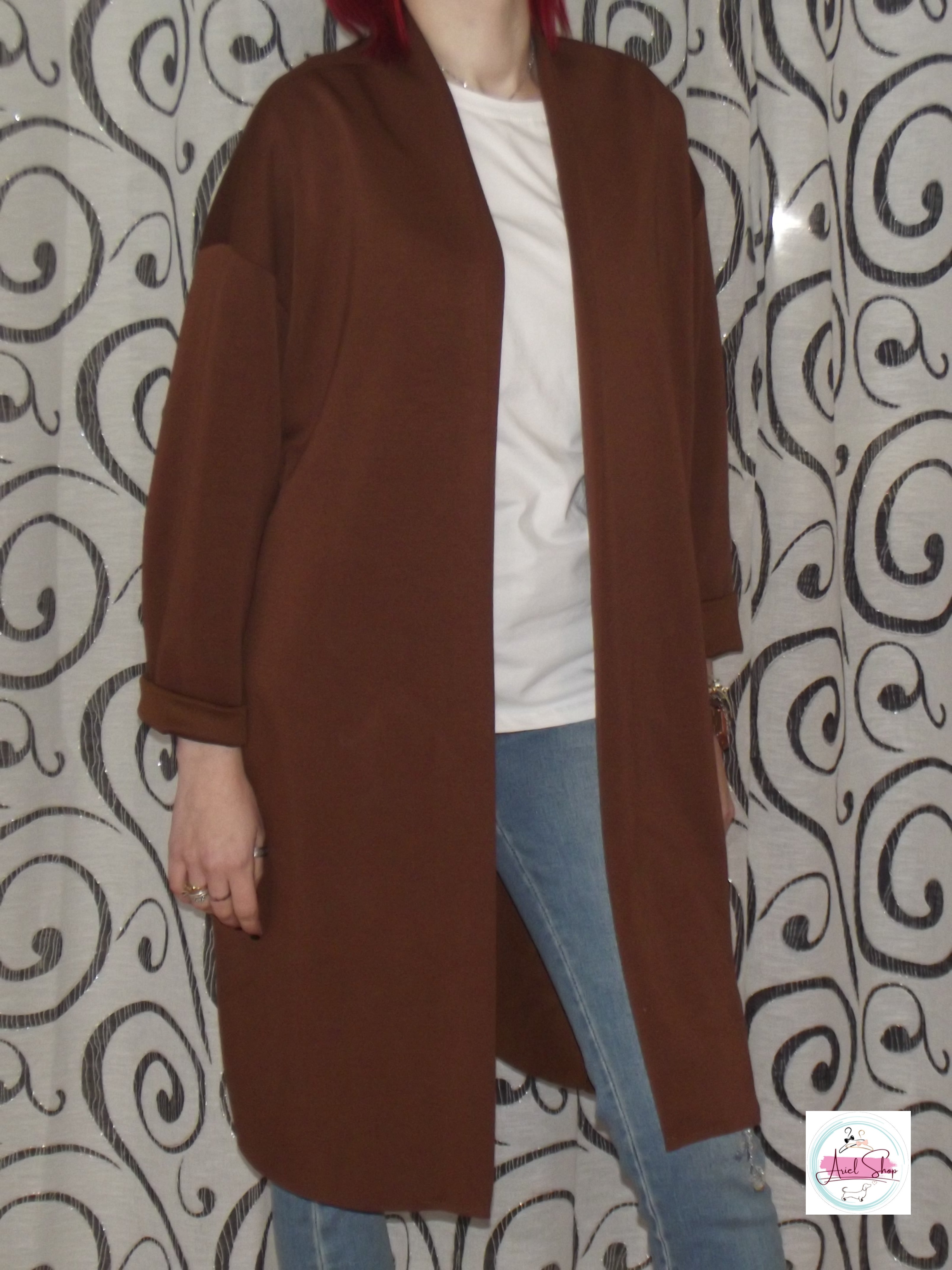 Cardigan Donna Versatile – Lungo, Aperto e Comodo