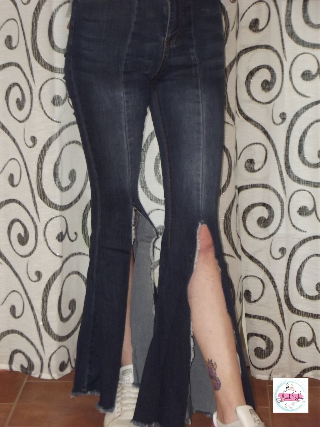 Jeans Zampa con spacco