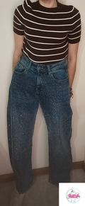 Balloon Jeans Glitter