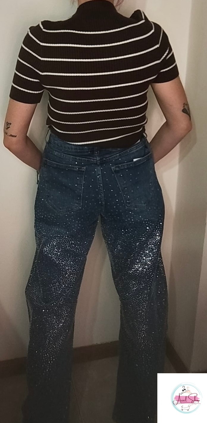 Balloon Jeans Glitter