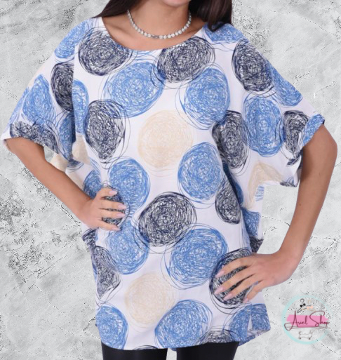 Blusa over a cerchi