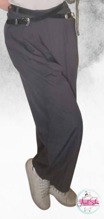 Panta Palazzo doppia cintura