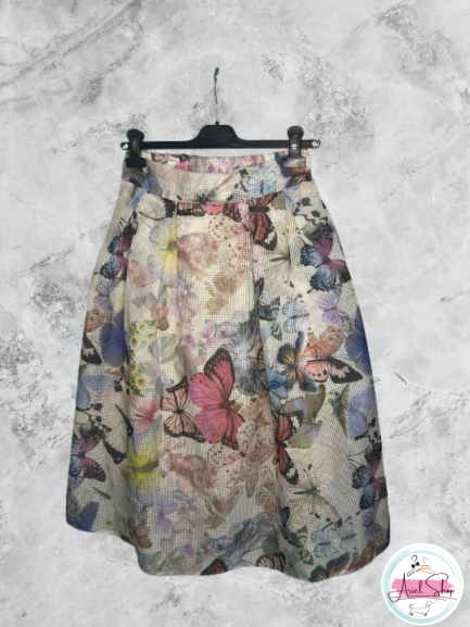 Gonna in tulle con farfalle