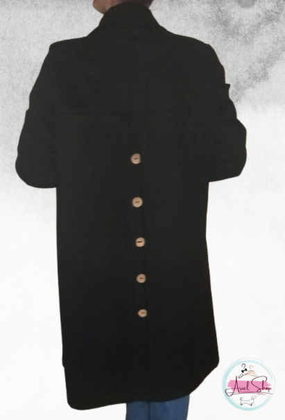 Cappotto scamosciato