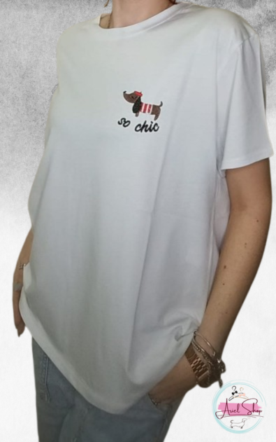 T-shirt Bassotto SO CHIC