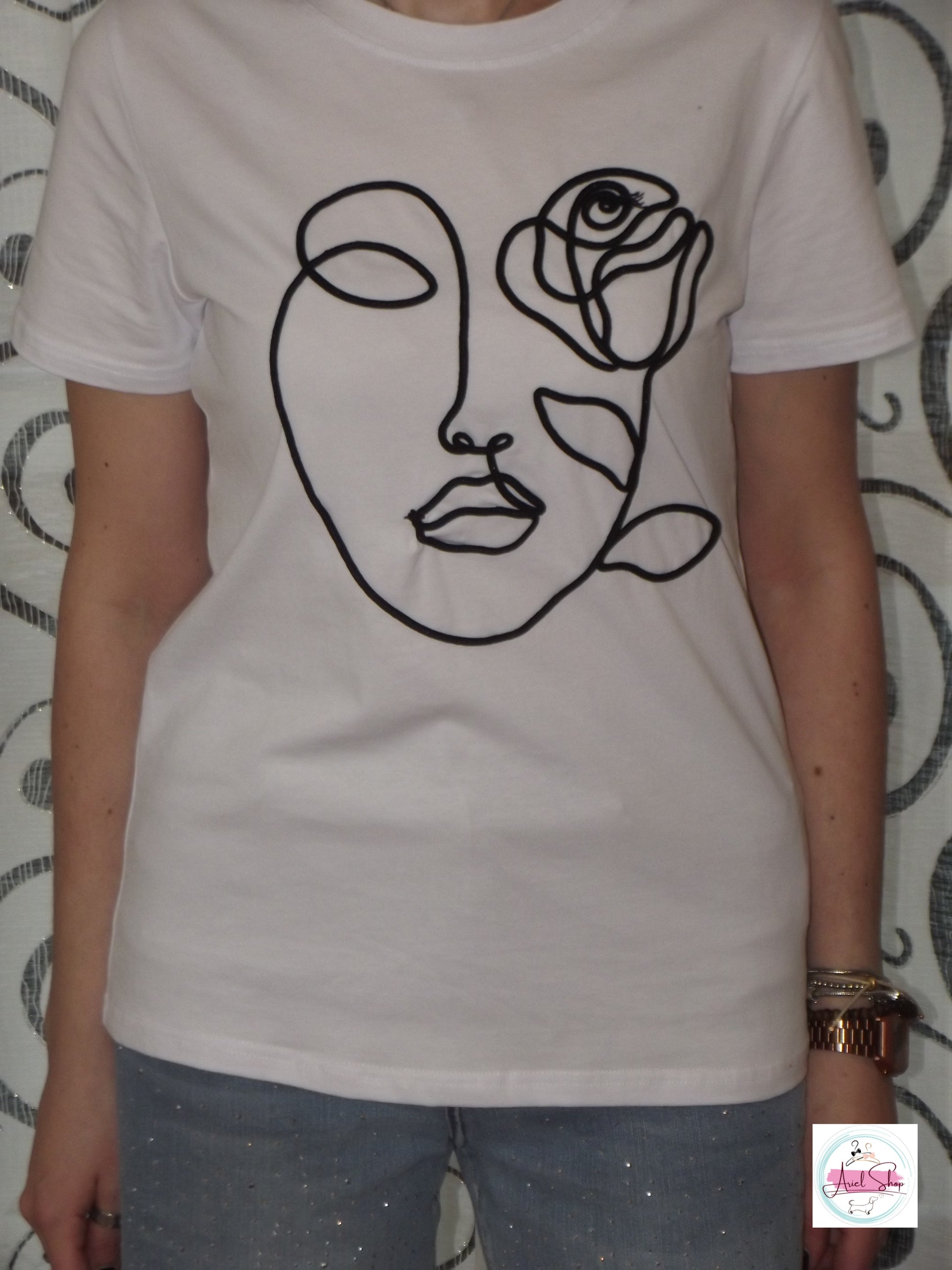 T-Shirt Donna Rosa