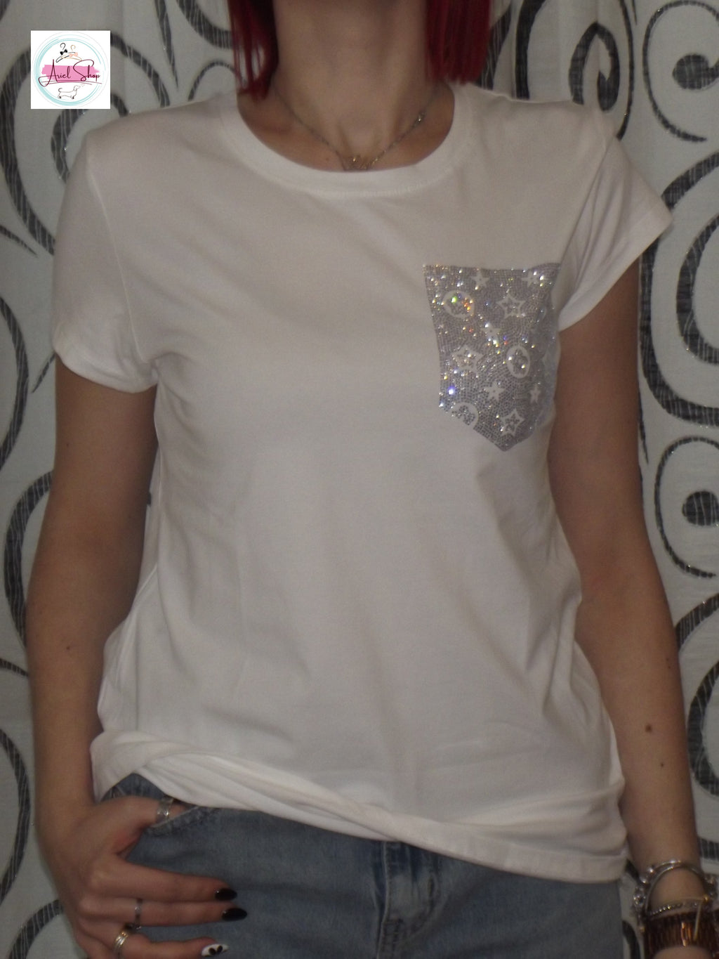 T-shirt Taschino Strass