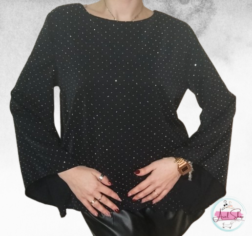 Blusa strass