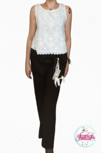 Pantalone a palazzo con Charme